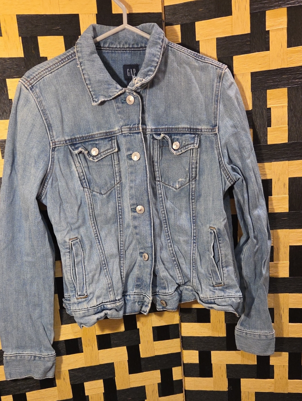 GAP Light Wash Blue Denim Jacket